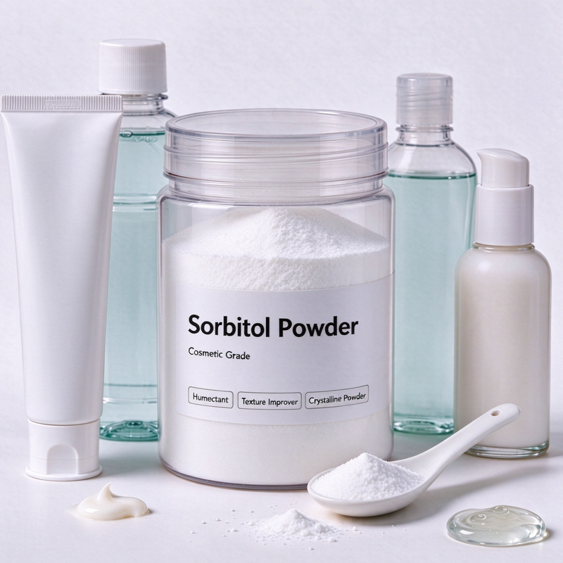 Cosmetic Grade Sorbitol Powder Supplier, Bulk Sorbitol Powder Humectant for Toothpaste & Personal Care, Sugar Alcohol Wholesale