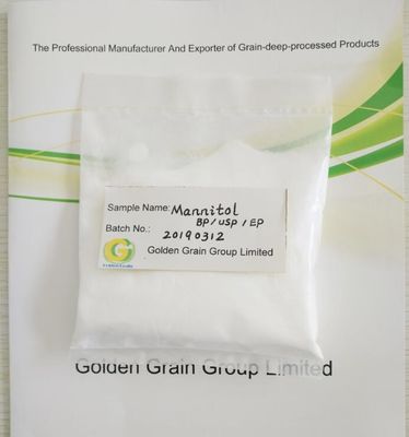 sweetener powder D-Mannitol, BP, USP, EP, FCC standard, ISO, GMP certified, food, pharmaceutical, medicine